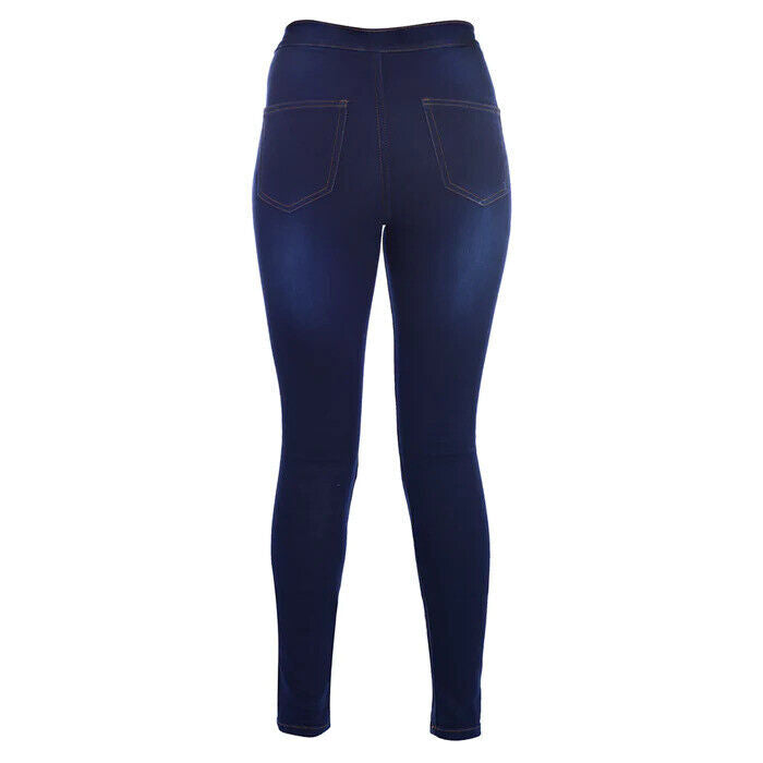 BGA Ladies Super Jegging Motorcycle Protective Jeans Blue