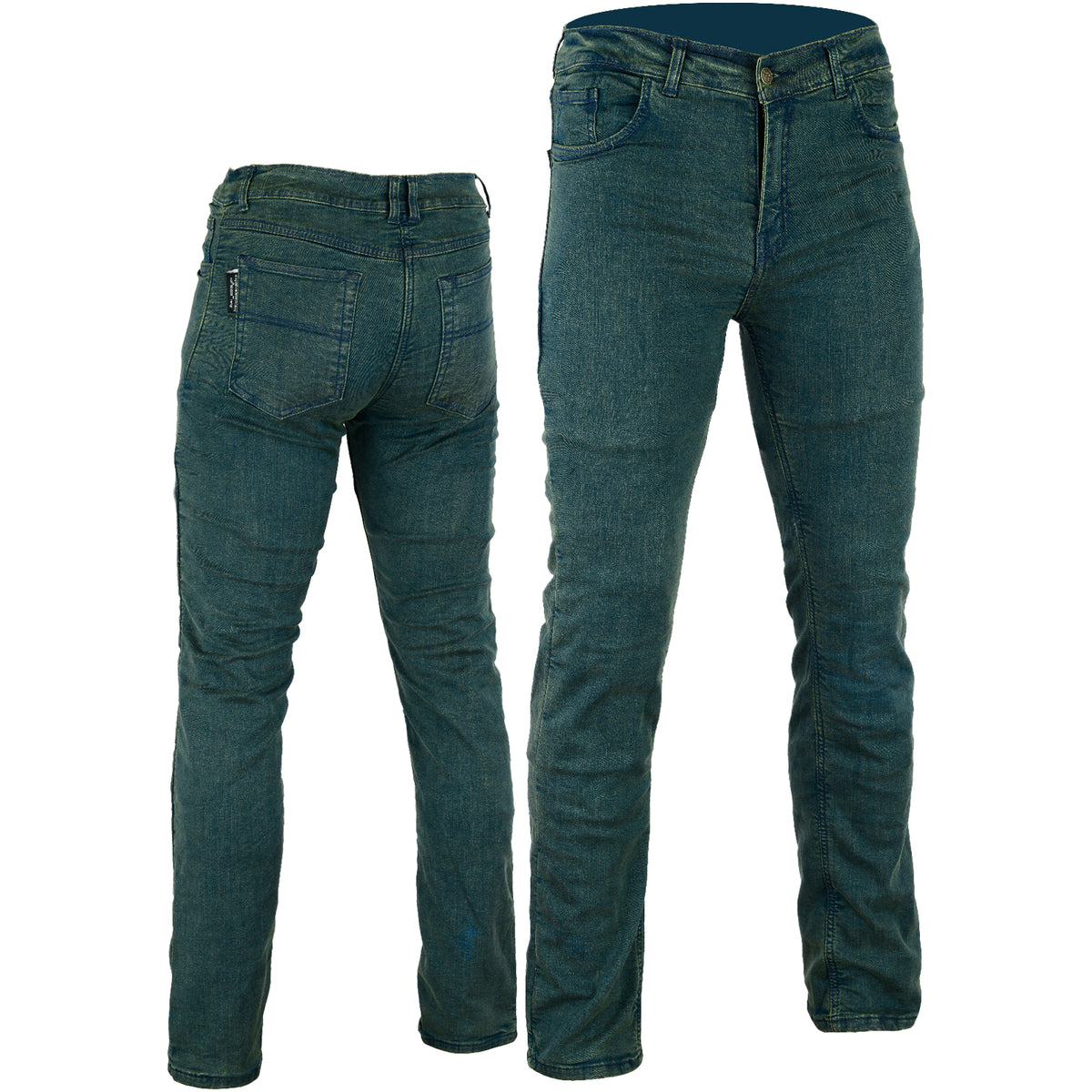 Bikers Gear Australia Men Vintage Motorcycle Kevlar Jeans