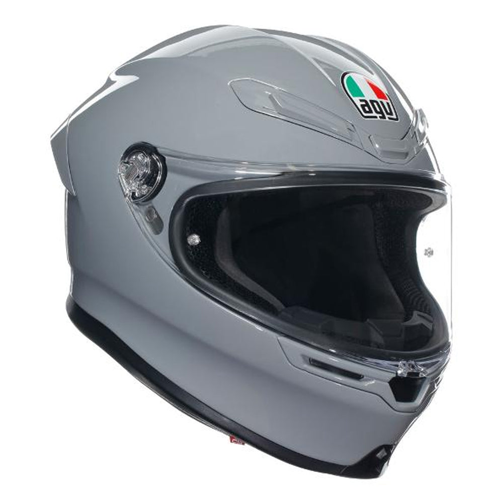 AGV Mens Motorcycle Safe road helmet K6 S Nardo Grey