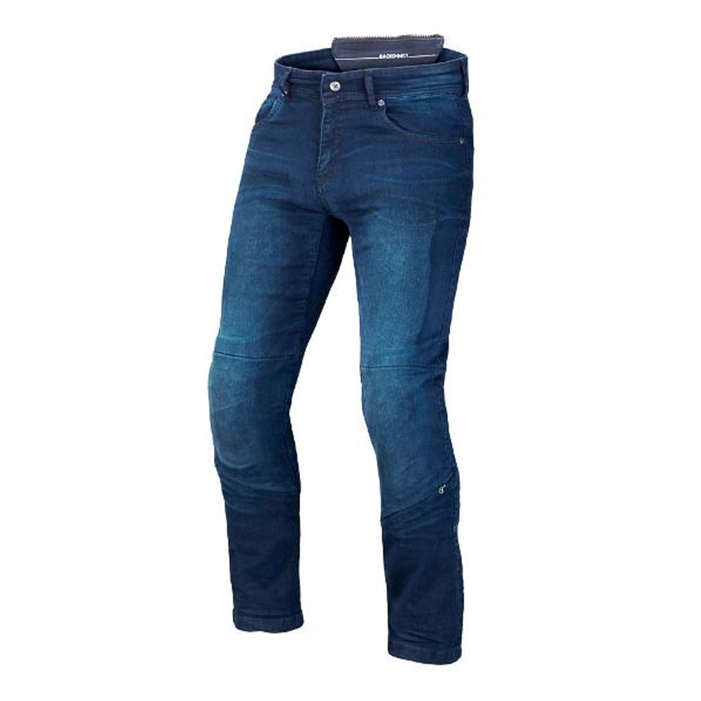 MACNA Mens Kevlar Protetcive Jeans Stone Wild Blue