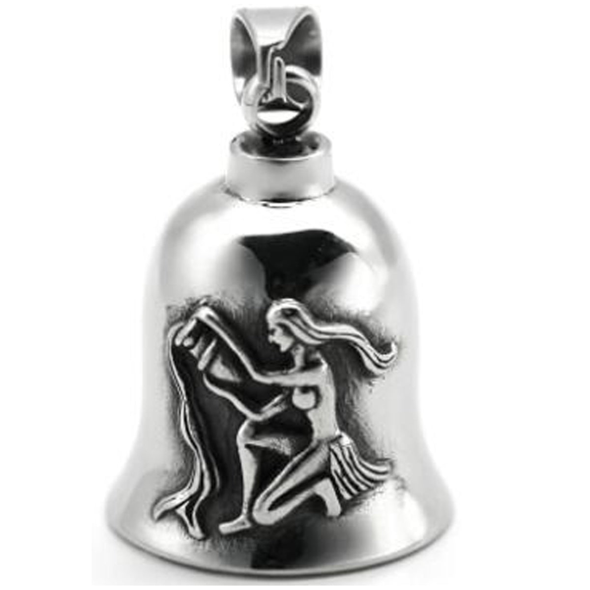 Bikers Gear Australia Aqaurius Zodiac Motorcycle Guardian Bell New