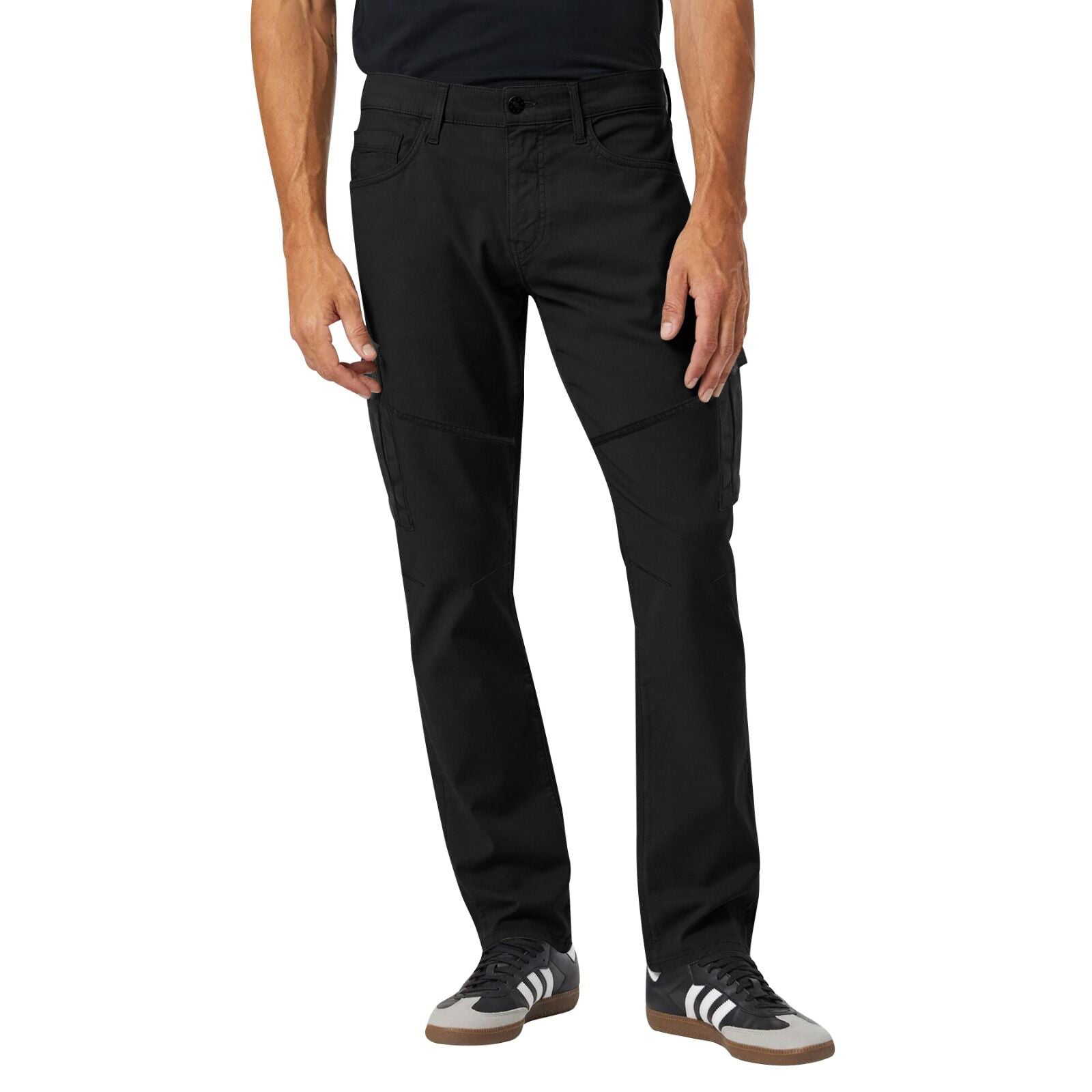 Bikers Gear Australia HD Stretch Cargo Kevlar Lined Motorcycle Pants Black