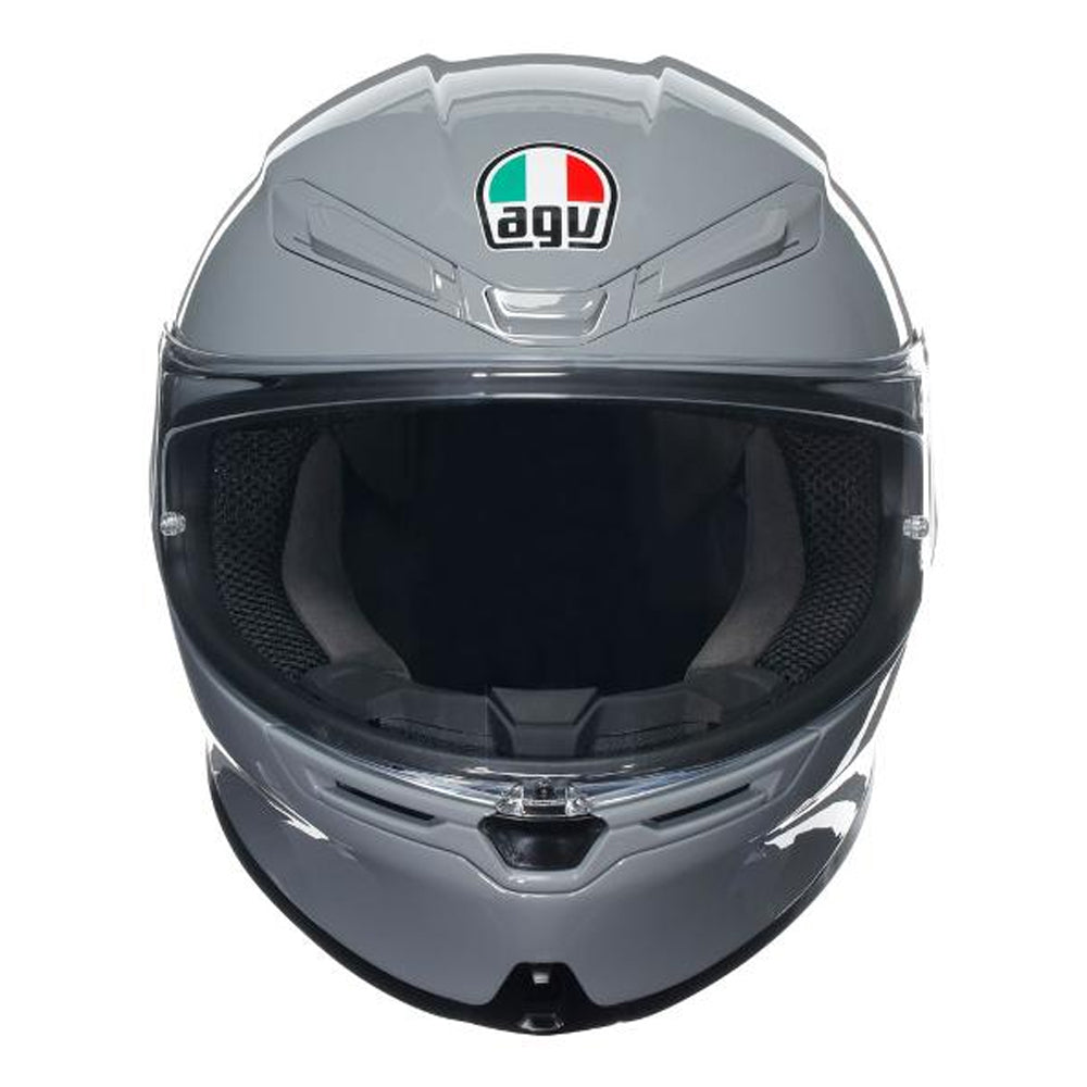 AGV Mens Motorcycle Safe road helmet K6 S Nardo Grey