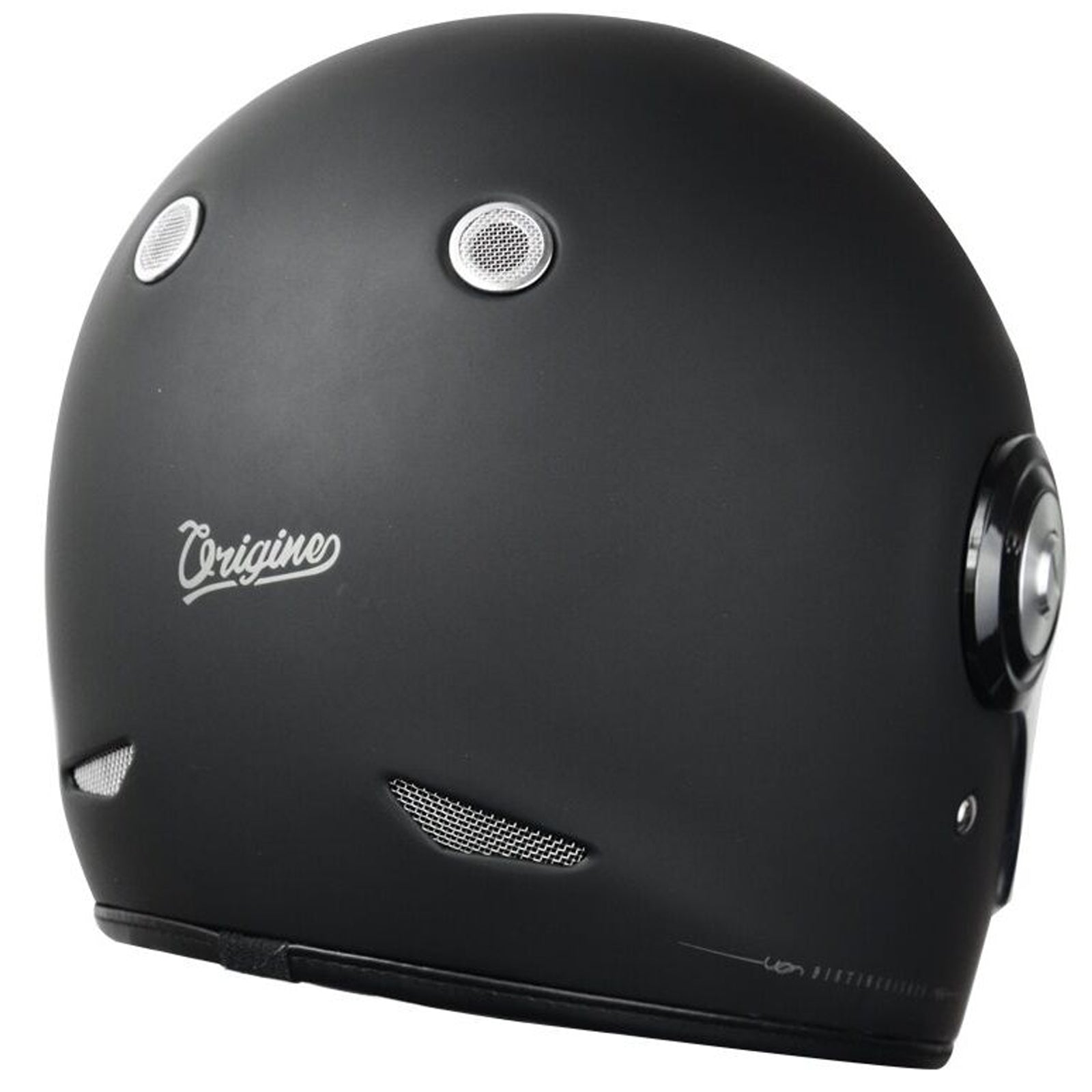 Origine Motorcycle Vega Classic Retro FG Helmet Matt Black