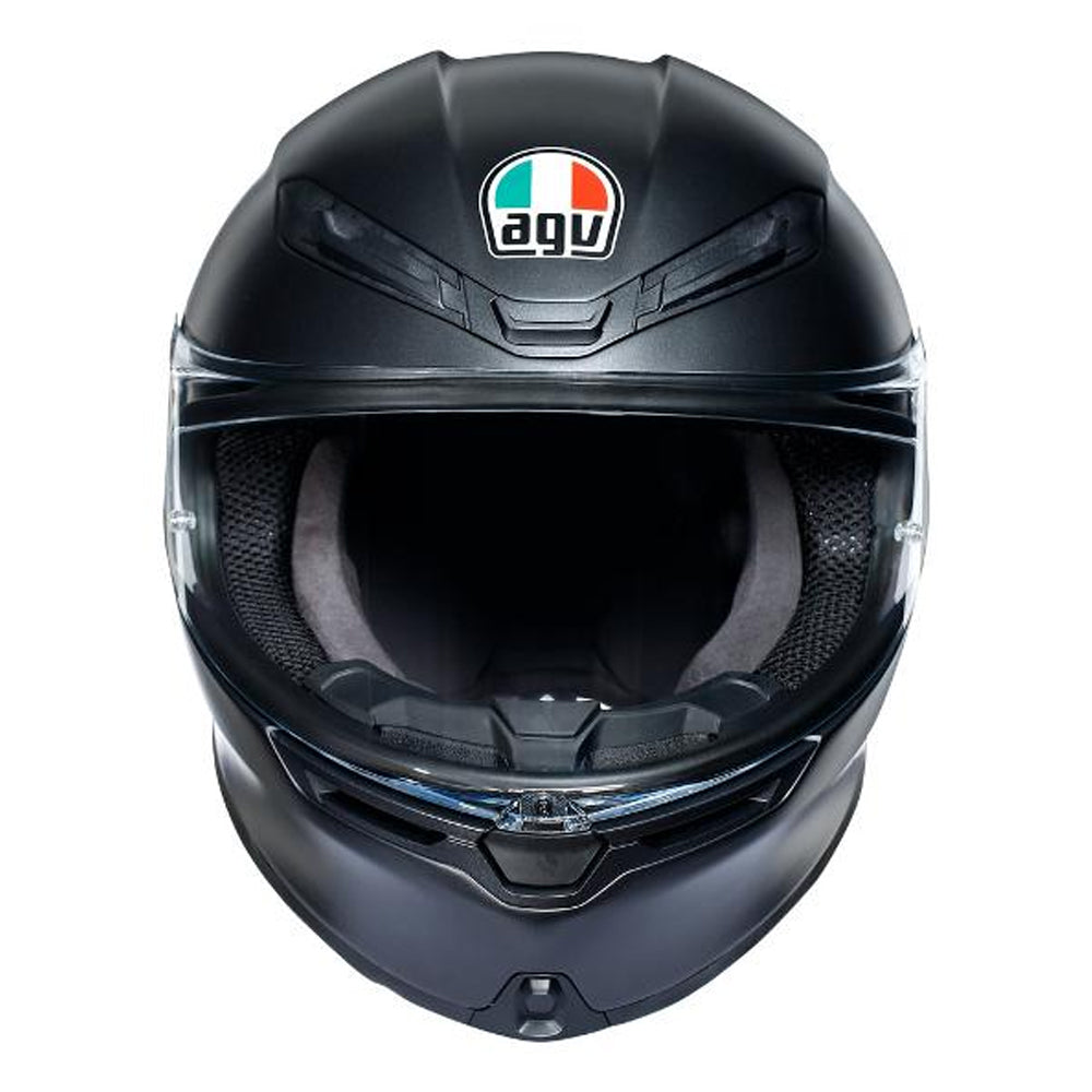 AGV Mens Motorcycle Safe Road Helmet K6 S Matt Black