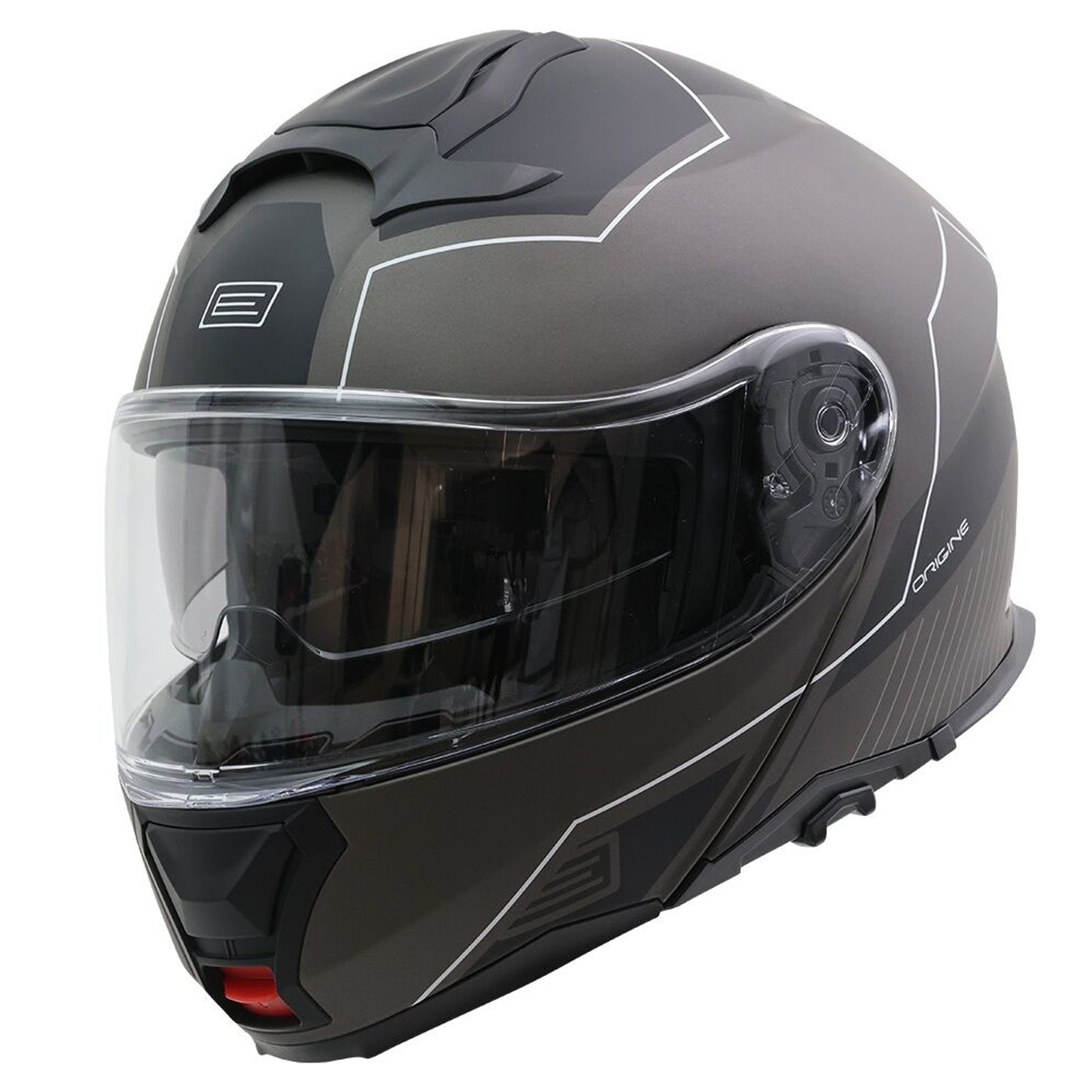 Origine Logic Modular Flip Motorcycle Helmet Matt Titanium