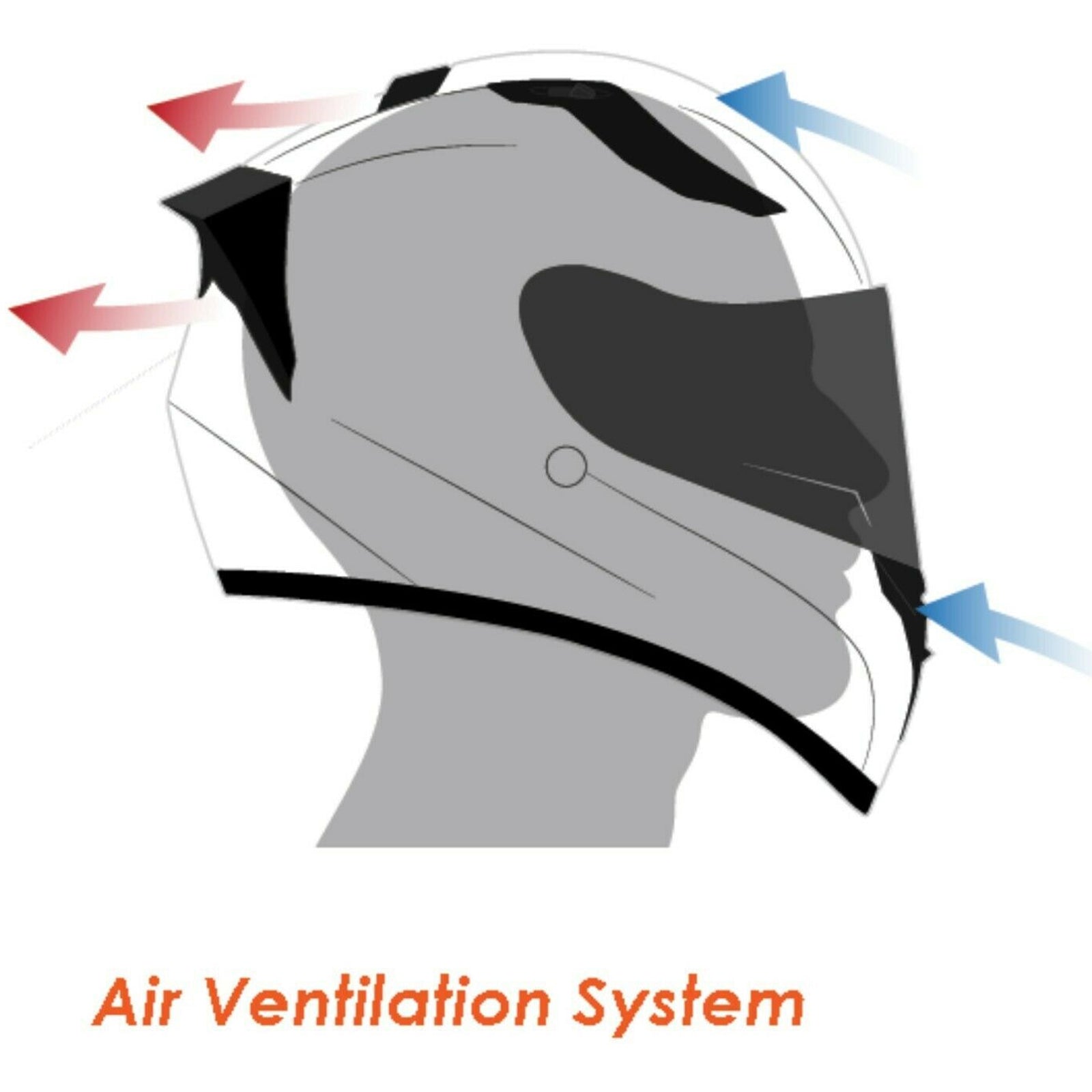 Origine Motorcycle Full Face Strada Helmet Matt Black