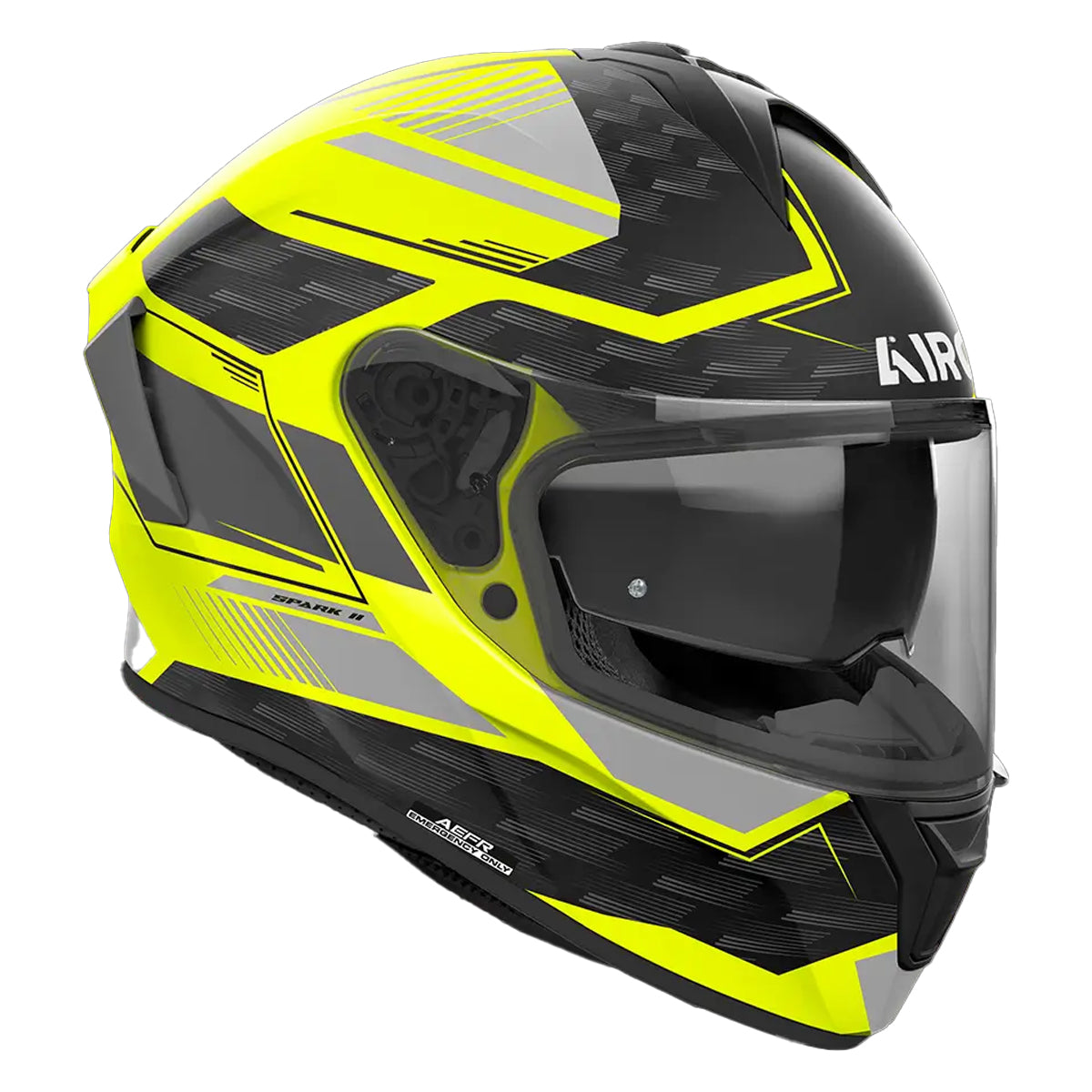 Airoh Road Motorcycle Helmet Spark 2 Zenith Yellow Matt