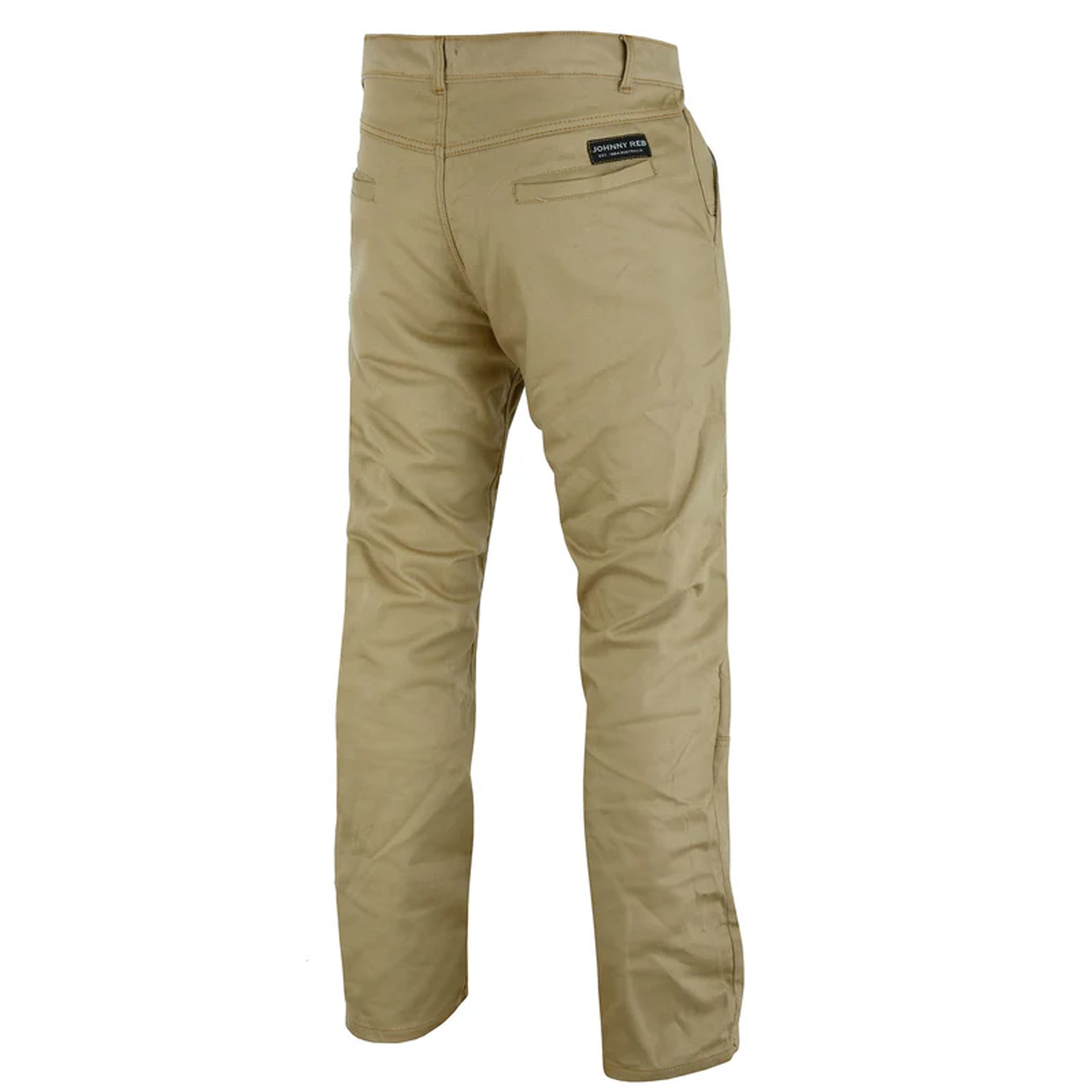 Johnny Reb Men's Motorcycle Protective Carpenter Pants Taupe