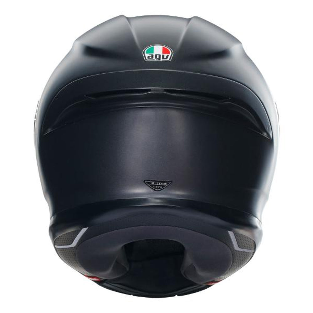 AGV Mens Motorcycle Safe Road Helmet K6 S Matt Black