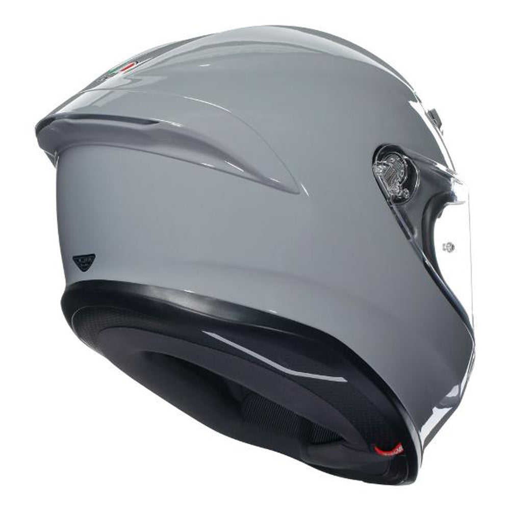 AGV Mens Motorcycle Safe road helmet K6 S Nardo Grey