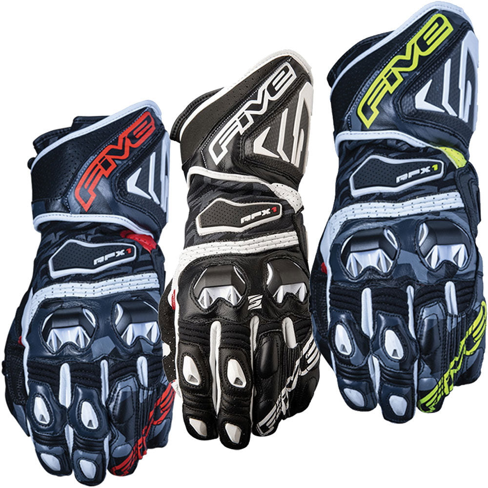 Mens Motorcycle Gloves Five Rfx-1 Replica