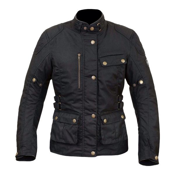 MERLIN Ladies Motorcycle Textile Jacket Harriet Black