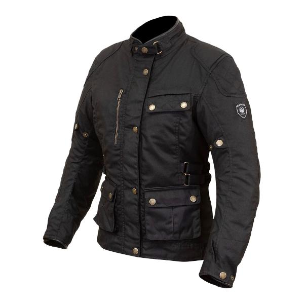 MERLIN Ladies Motorcycle Textile Jacket Harriet Black