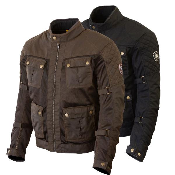 MERLIN Mens Motorcycle Textile Jacket Chigwell Utility