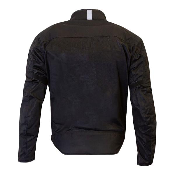 MERLIN Mens Motorcycle Leather Jacket Chigwell Lite Black