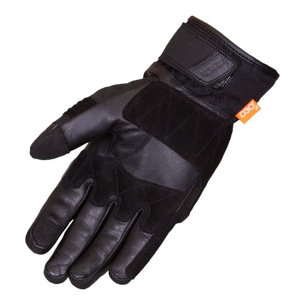 MERLIN Mens Motorcycle Gloves Ranton II D3O Waterproof Black