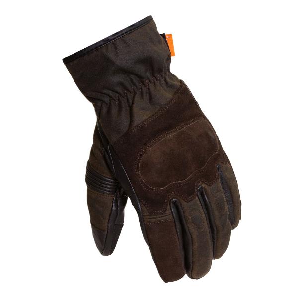 MERLIN Mens Motorcycle Gloves Ranton II D3O Waterproof Olive