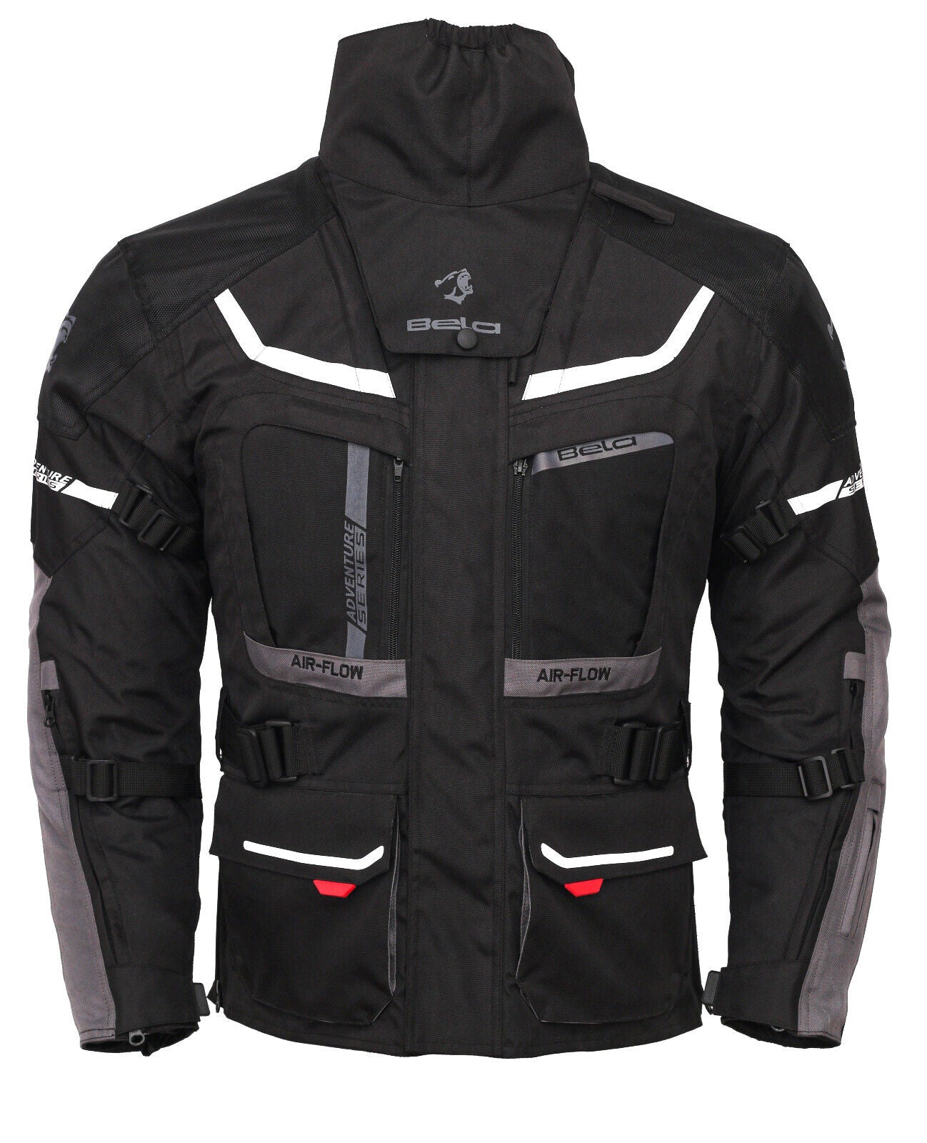 Bela Adventure Touring Motorcycle Motorbike Men Textile Racing Jacket Ce Armored