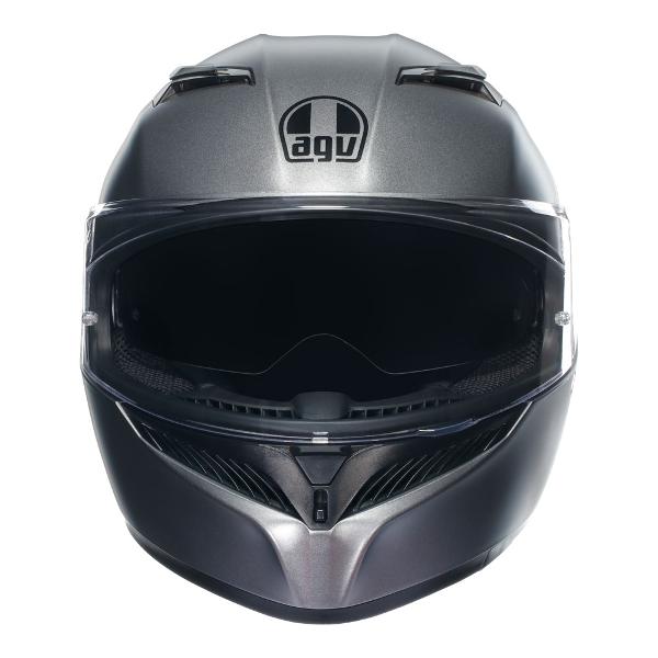 AGV Mens Motorcycle Full Face Road Helmet K3 Matt Rodio Grey