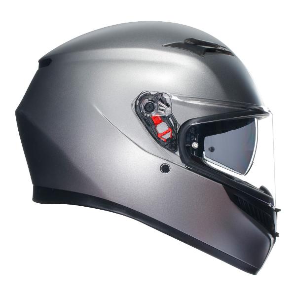 AGV Mens Motorcycle Full Face Road Helmet K3 Matt Rodio Grey