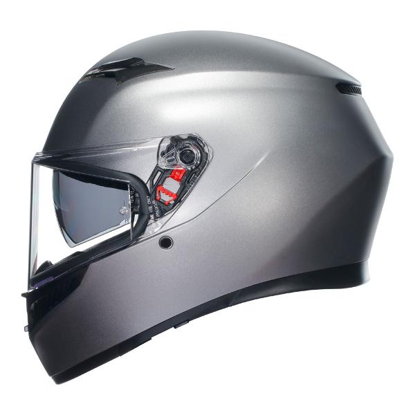 AGV Mens Motorcycle Full Face Road Helmet K3 Matt Rodio Grey