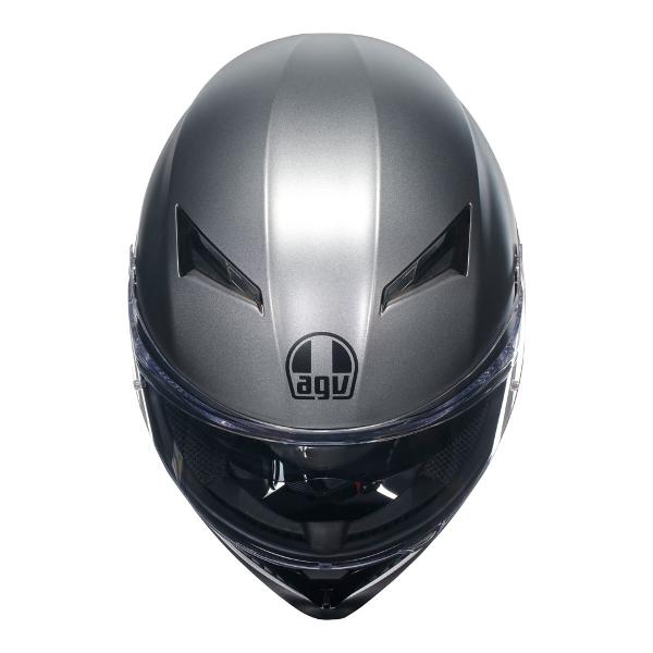 AGV Mens Motorcycle Full Face Road Helmet K3 Matt Rodio Grey