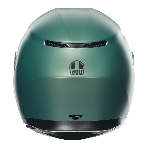 AGV Mens Motorcycle Full Face Road Helmet  K3 Matt Salvia Green