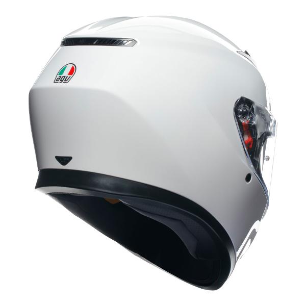AGV Mens Motorcycle Full Face K3 Seta White