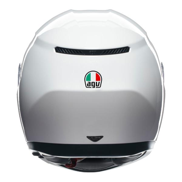 AGV Mens Motorcycle Full Face K3 Seta White