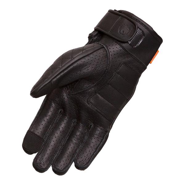 MERLIN Mens Motorcycle Gloves Clanstone D3O Black