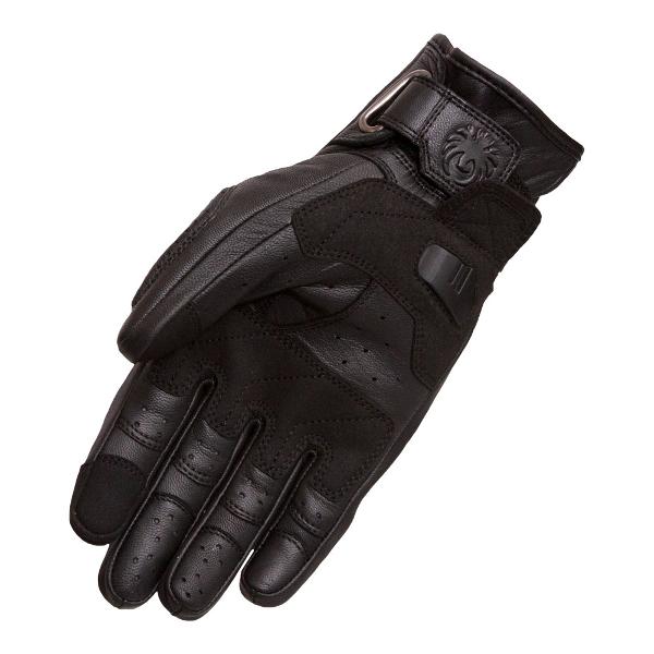 MERLIN Mens Motorcycle Gloves Salado Explorer Black