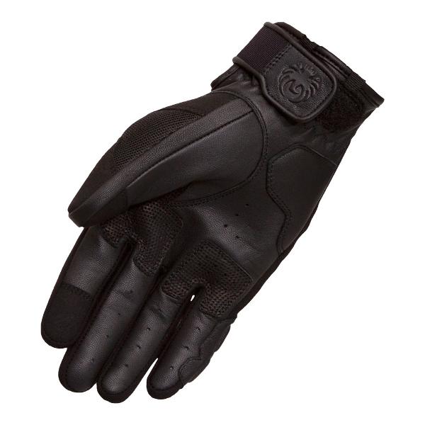MERLIN Mens Motorcycle Gloves Kaplan Explorer Black