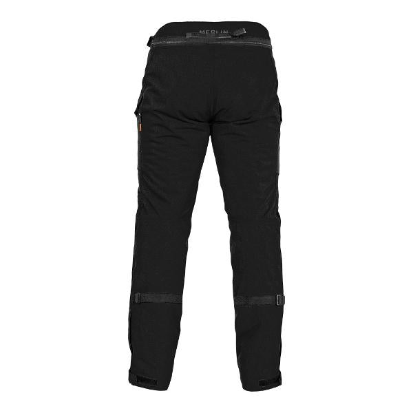 MERLIN Mens Motorcycle Textile Pants Condor Laminated D3O Black