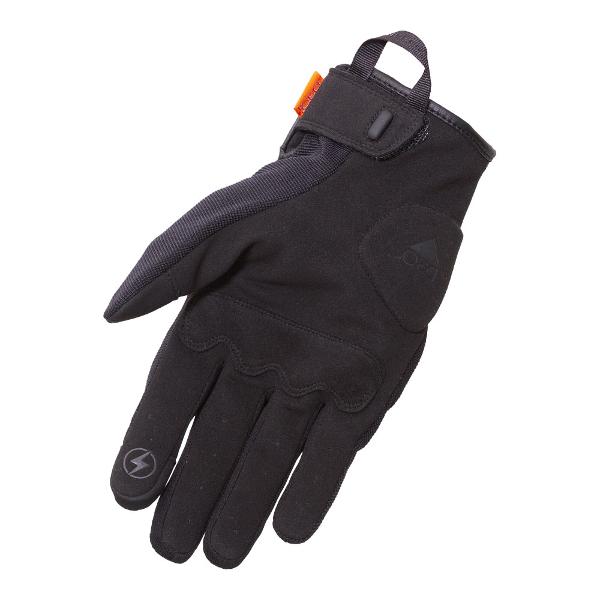 MERLIN Mens Motorcycle Gloves Berea Trail D3O Black