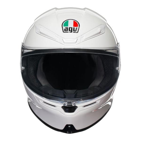 AGV Mens Motorcycle Safe road helmet K6 S White