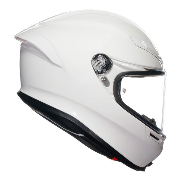 AGV Mens Motorcycle Safe road helmet K6 S White