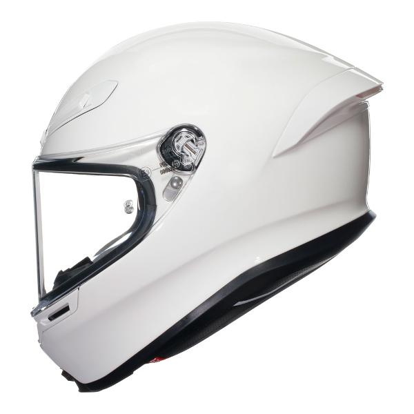 AGV Mens Motorcycle Safe road helmet K6 S White