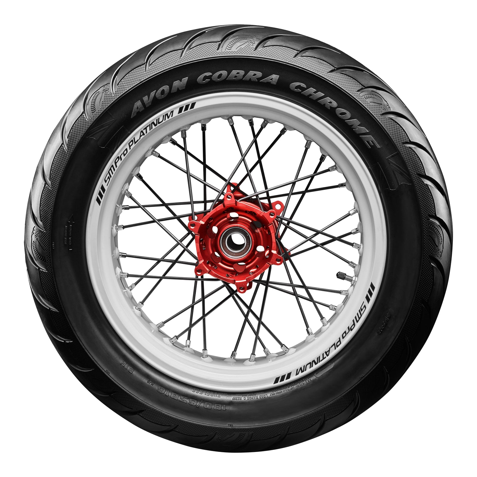 Avon Cobra Chrome 150/90VB15 Rear Tyre (74V Rating) AV92