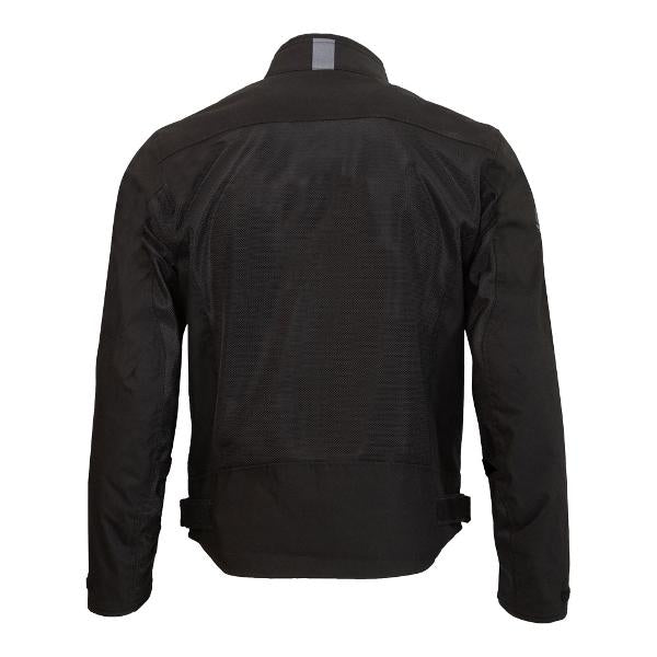 MERLIN Mens Motorcycle Textile Jacket Prospect Air Mesh Black