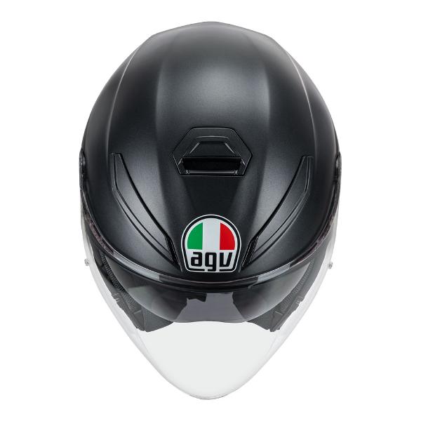 AGV Mens Motorcycle Helmet K5 Jet Evo Matt Black