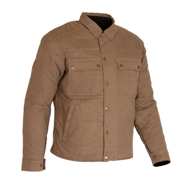 MERLIN Mens Motorcycle Jacket Codsall D3O Tan