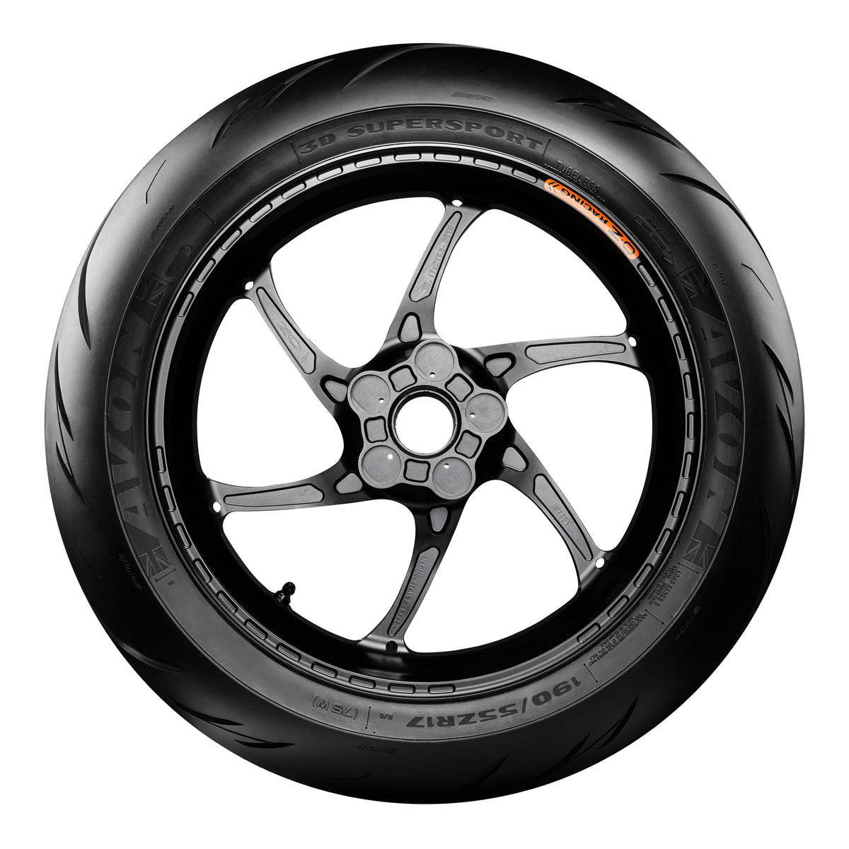 Avon 3D Supersport 200/55ZR17 Rear Tyre (75W Rating)