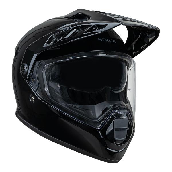 MERLIN Motorcycle Off Road Helmet Torres Gloss Black