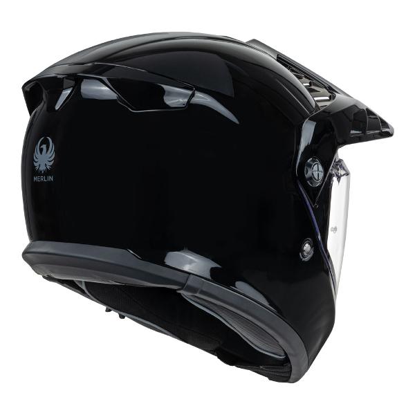 MERLIN Motorcycle Off Road Helmet Torres Gloss Black