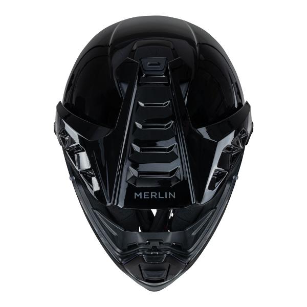 MERLIN Motorcycle Off Road Helmet Torres Gloss Black