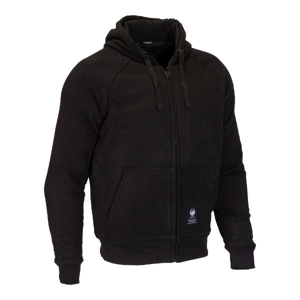 MERLIN Mens Motorcycle Hoody Hamlin II Black