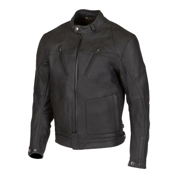 MERLIN Mens Motorcycle Jacket Gable II D3O Waterproof Black