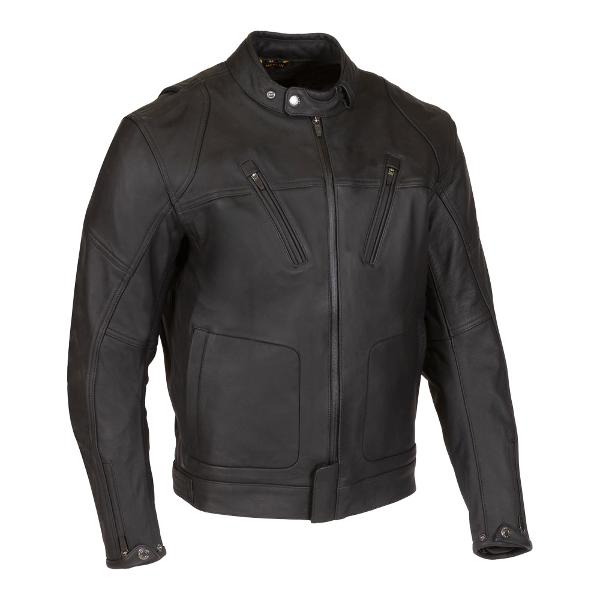 MERLIN Mens Motorcycle Jacket Gable II D3O Waterproof Black