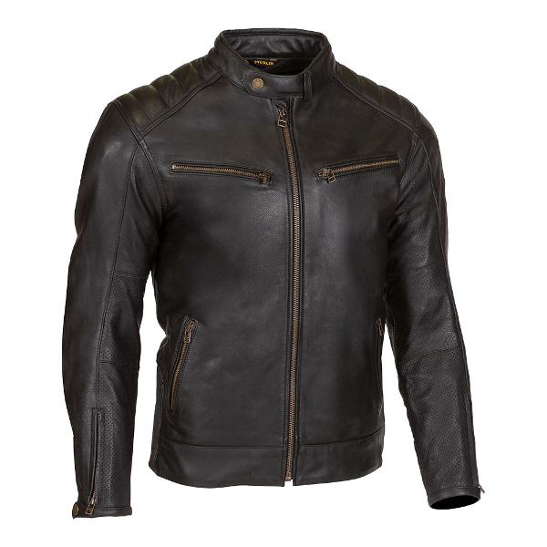 MERLIN Mens Motorcycle Jacket Chase II D3O Black